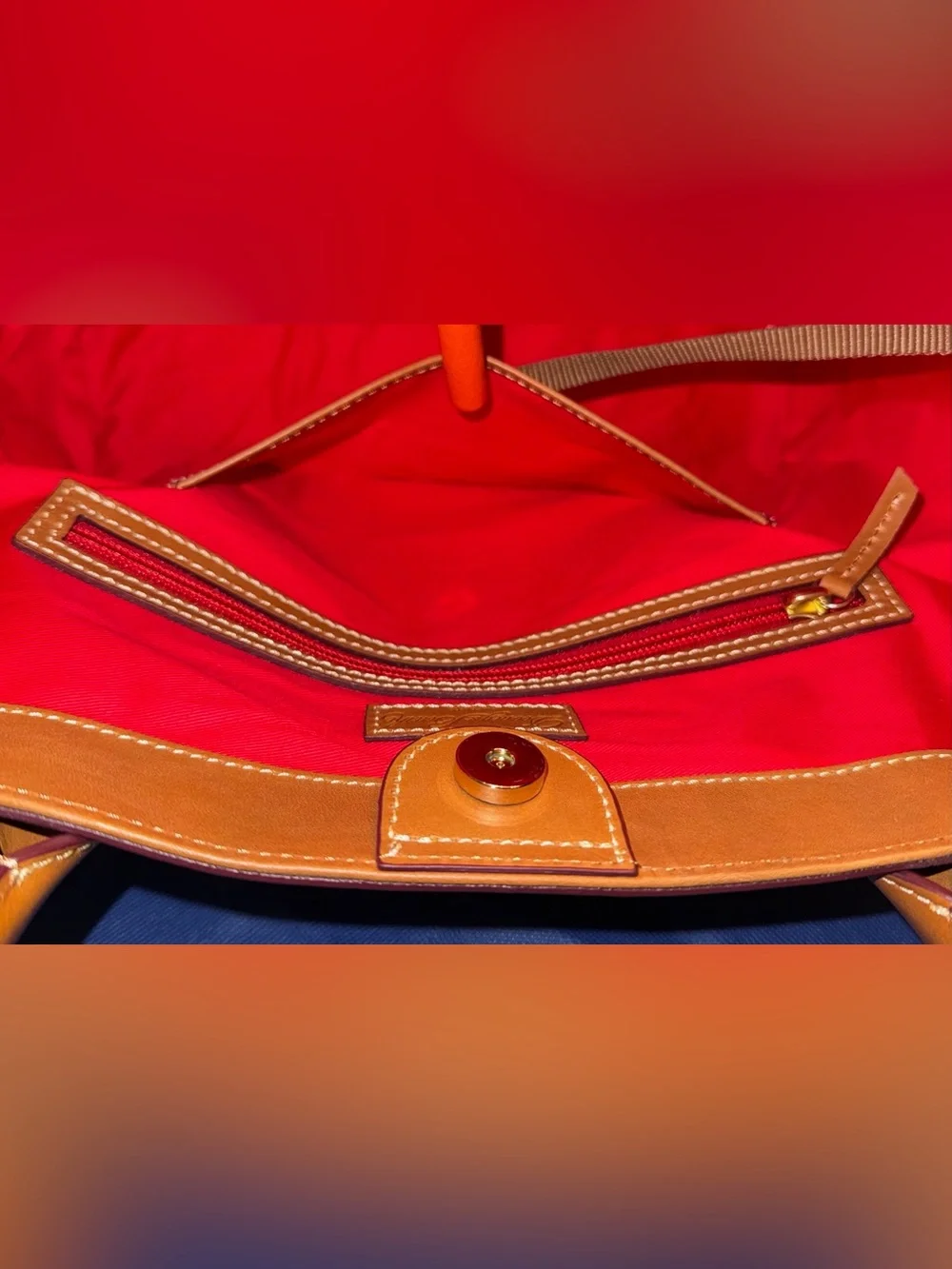 Dooney & Bourke Authentic Saffiano Leather Small Russel Tote Comes With Dust Bag